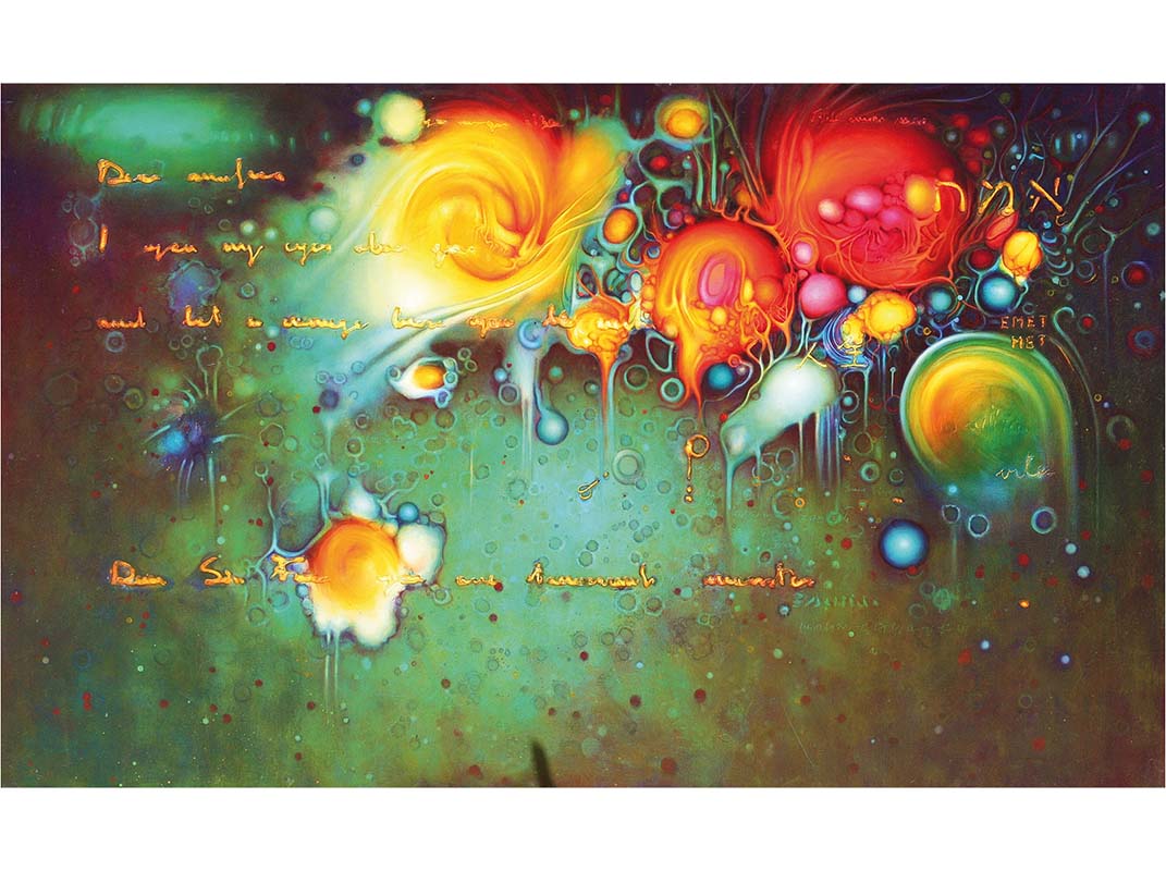 Frankenstien exhibition, Francesco Villicich, oil on cavas series