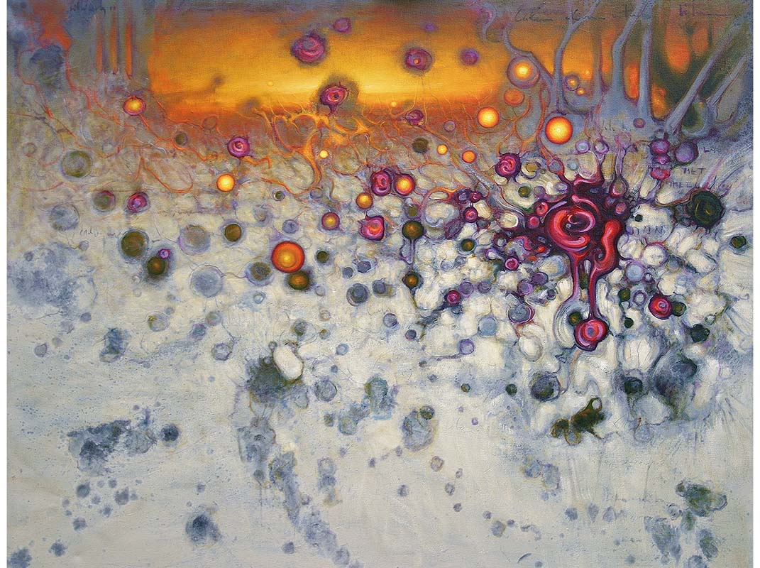 Frankenstien exhibition, Francesco Villicich, oil on cavas series