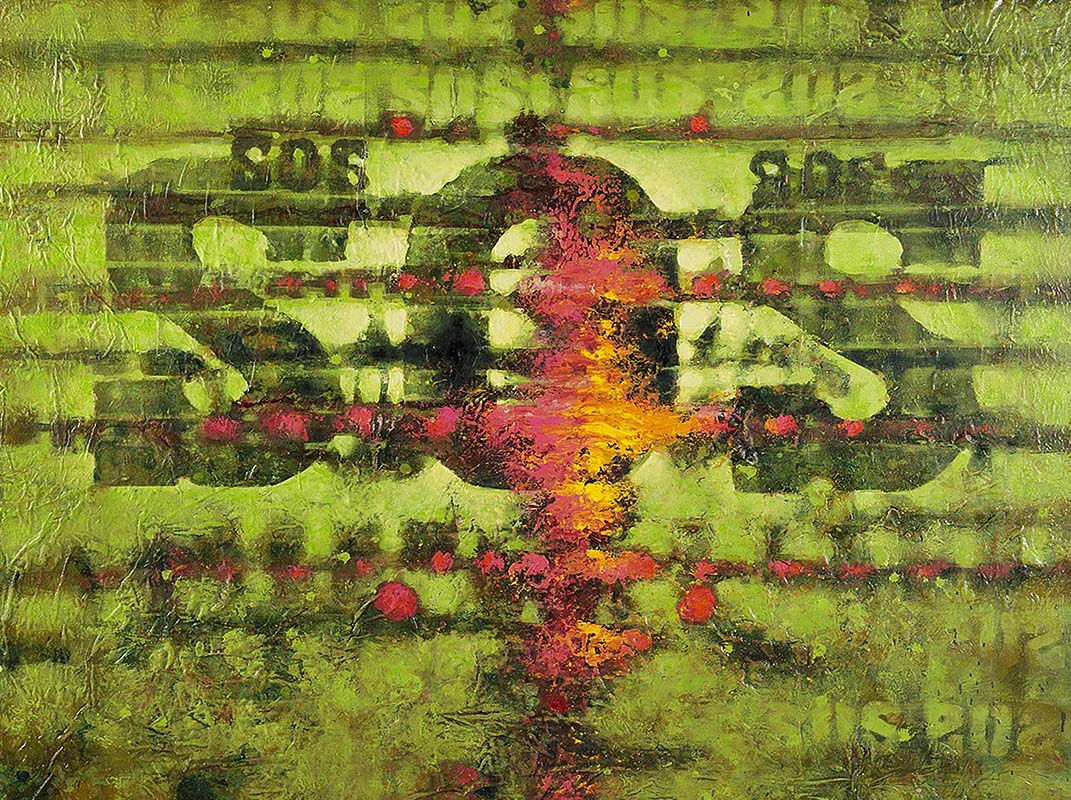 Torrents exhibition, Francesco Villicich, oil on cavas series