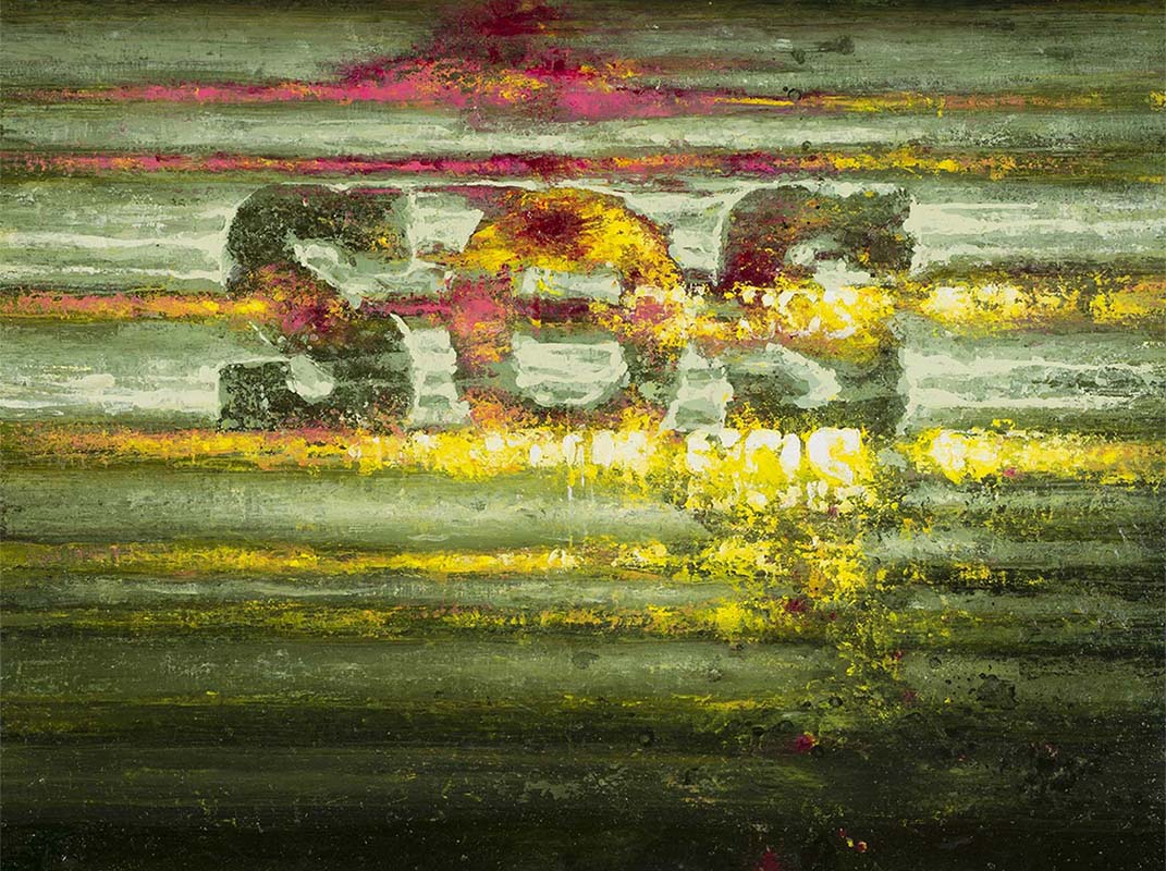 Torrents exhibition, Francesco Villicich, oil on cavas series
