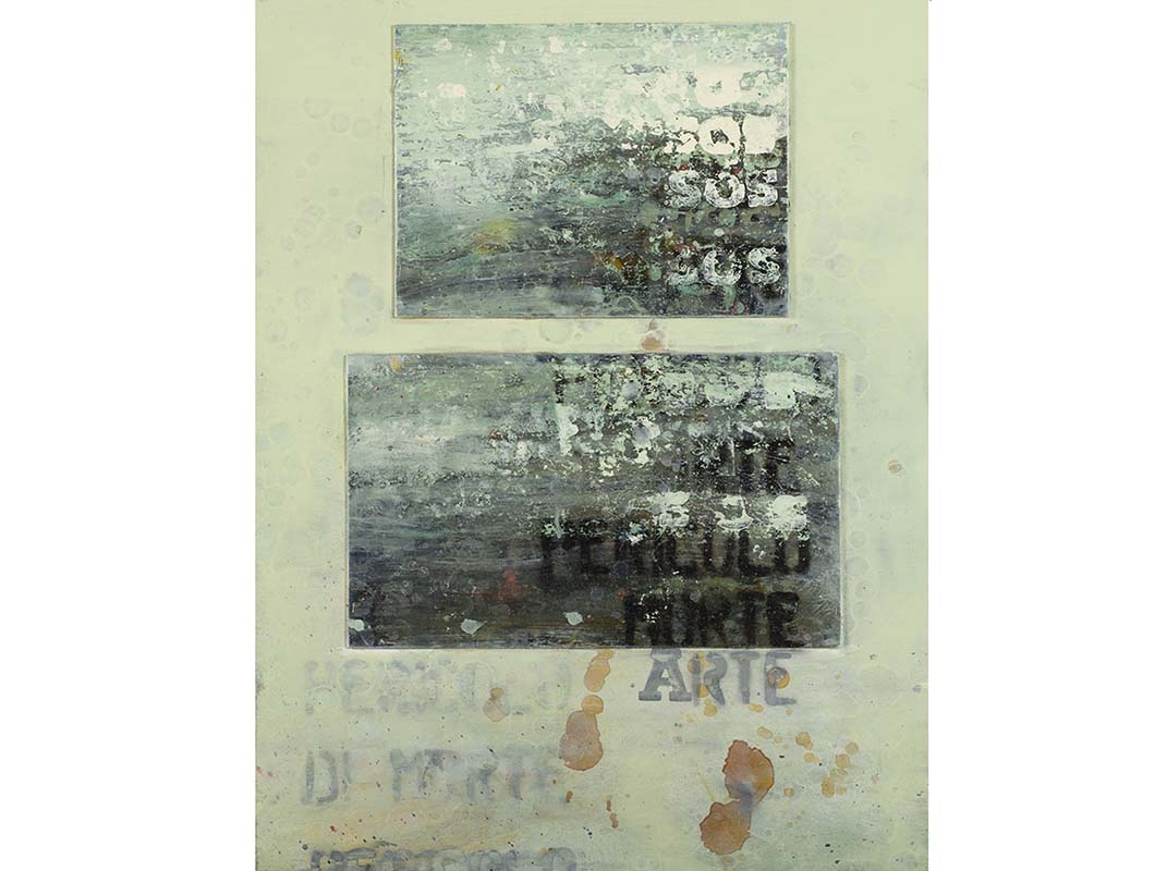 Torrents exhibition, Francesco Villicich, oil on cavas series
