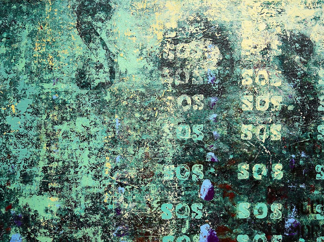Torrents exhibition, Francesco Villicich, oil on cavas series