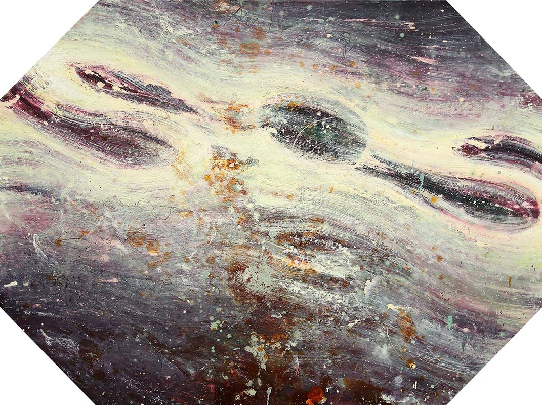 Torrents exhibition, Francesco Villicich, oil on cavas series