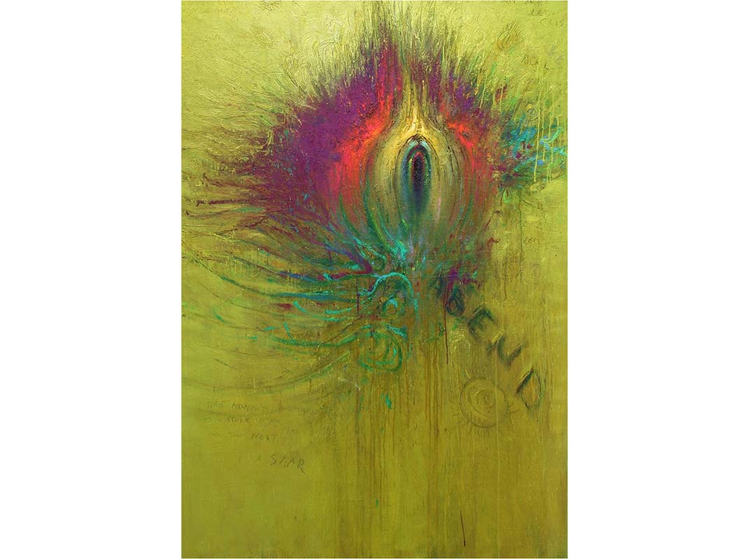 The Well exhibition, Francesco Villicich, oil on cavas series