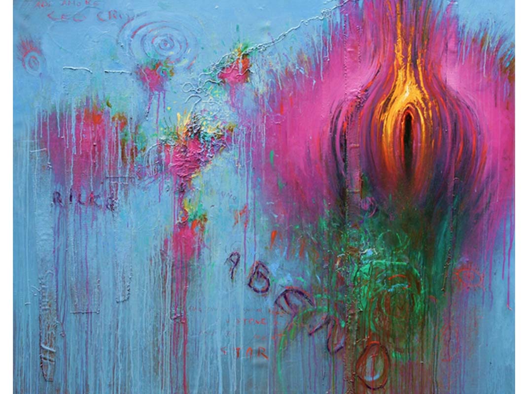 The Well exhibition, Francesco Villicich, oil on cavas series