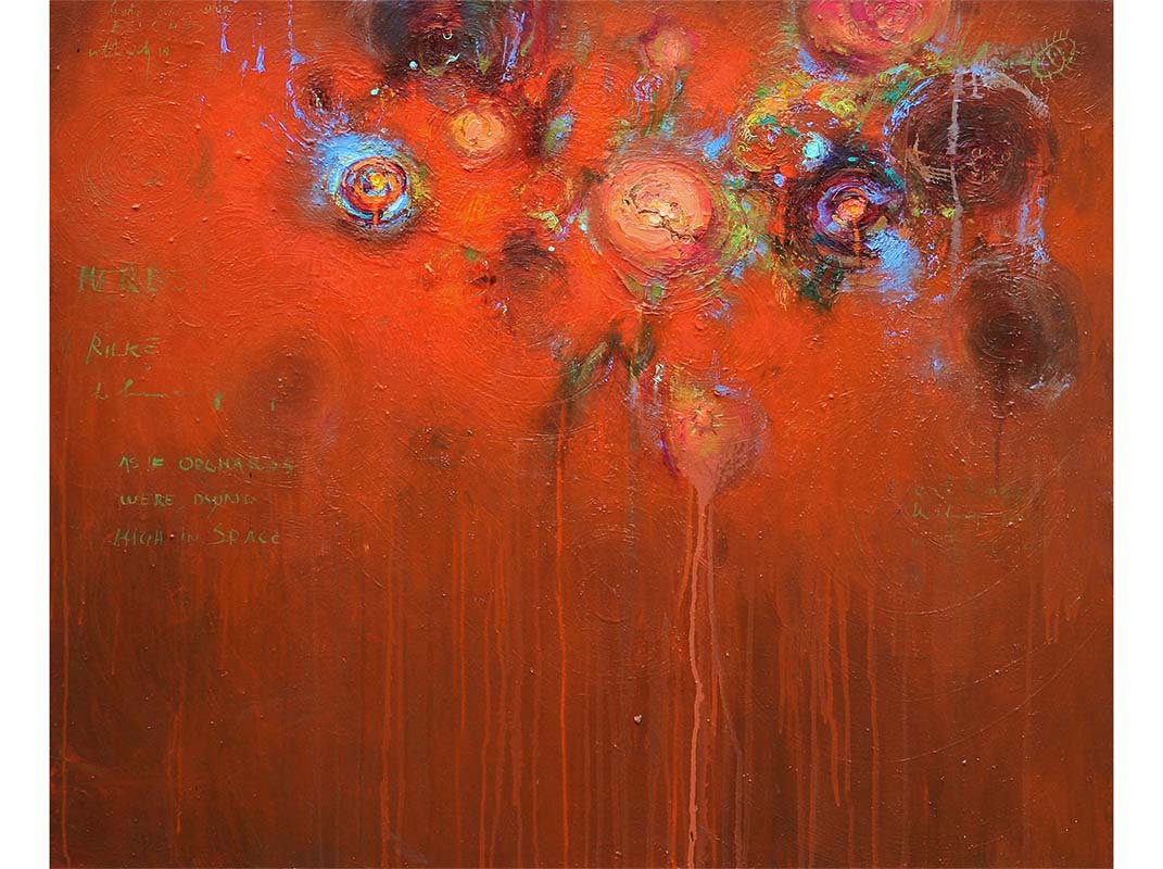 The Well exhibition, Francesco Villicich, oil on cavas series