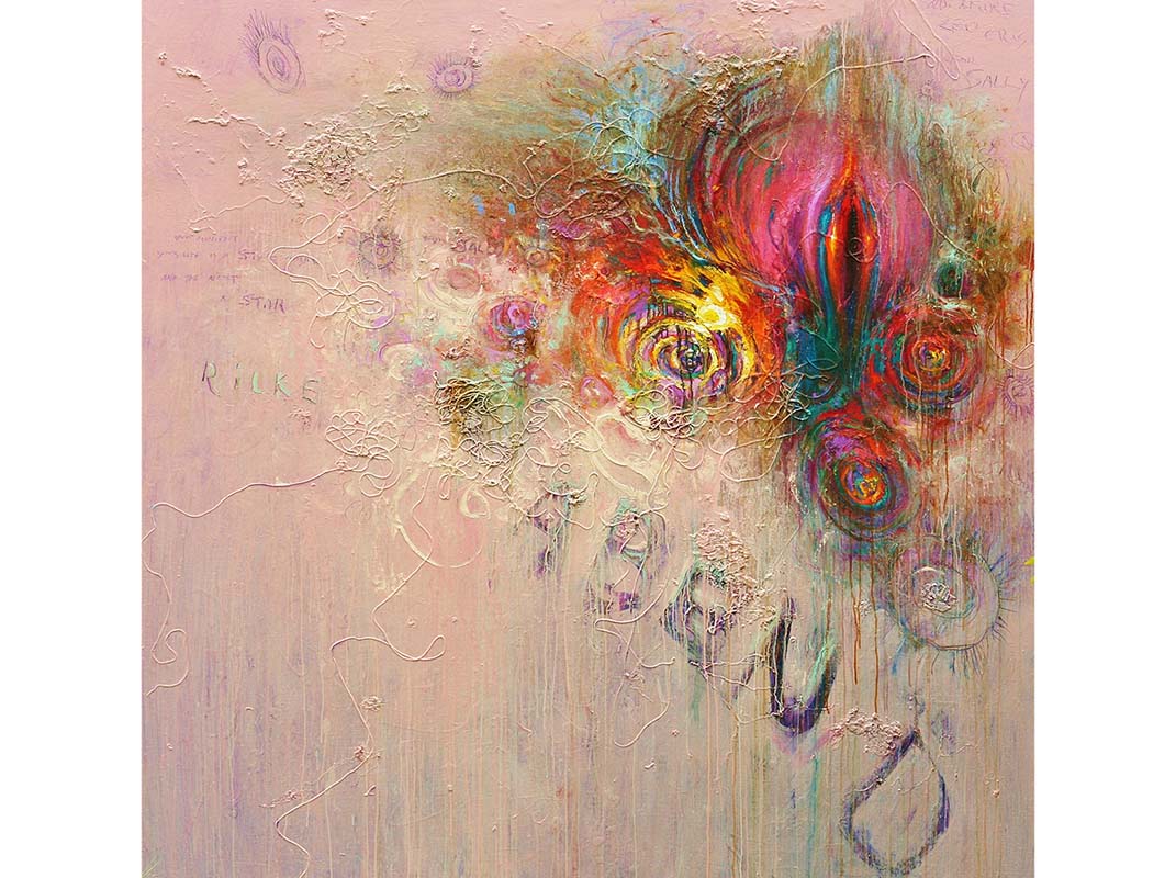 The Well exhibition, Francesco Villicich, oil on cavas series