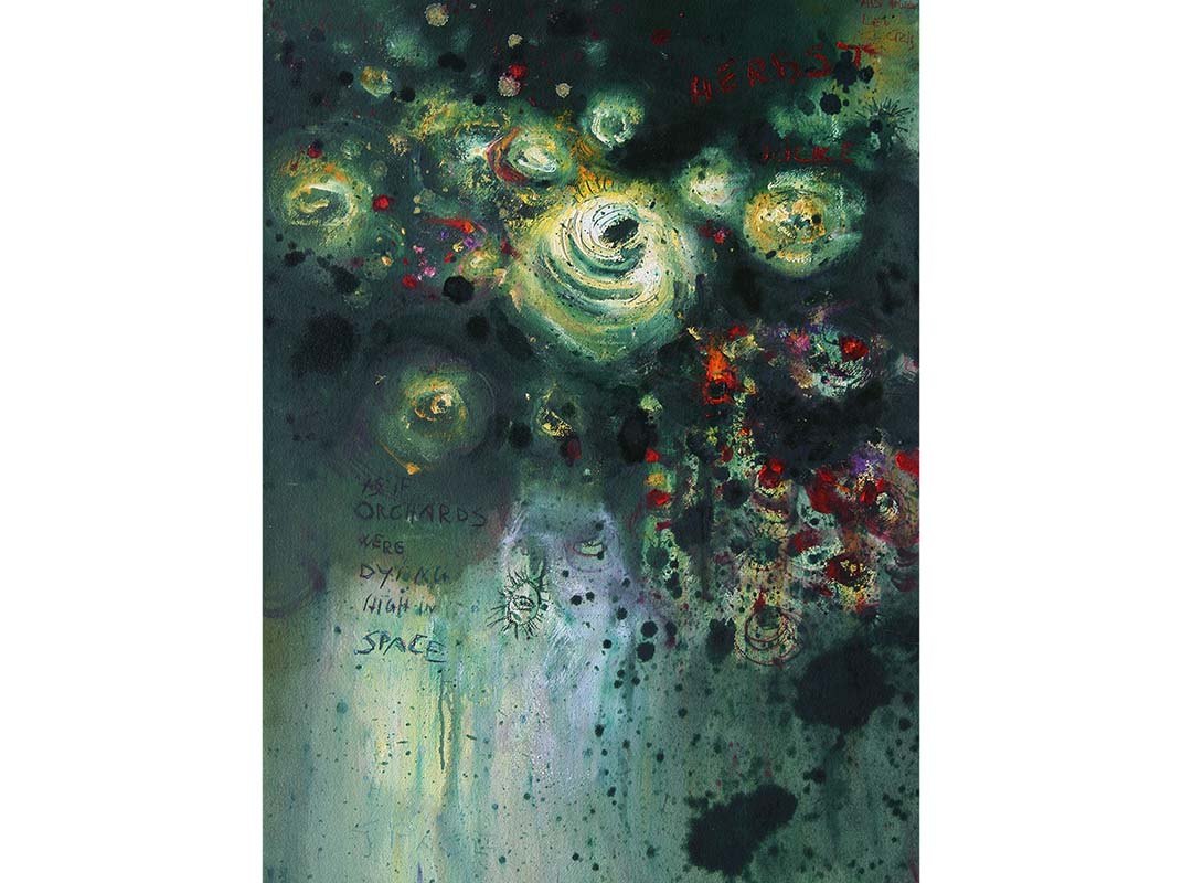 The Well exhibition, Francesco Villicich, oil on cavas series