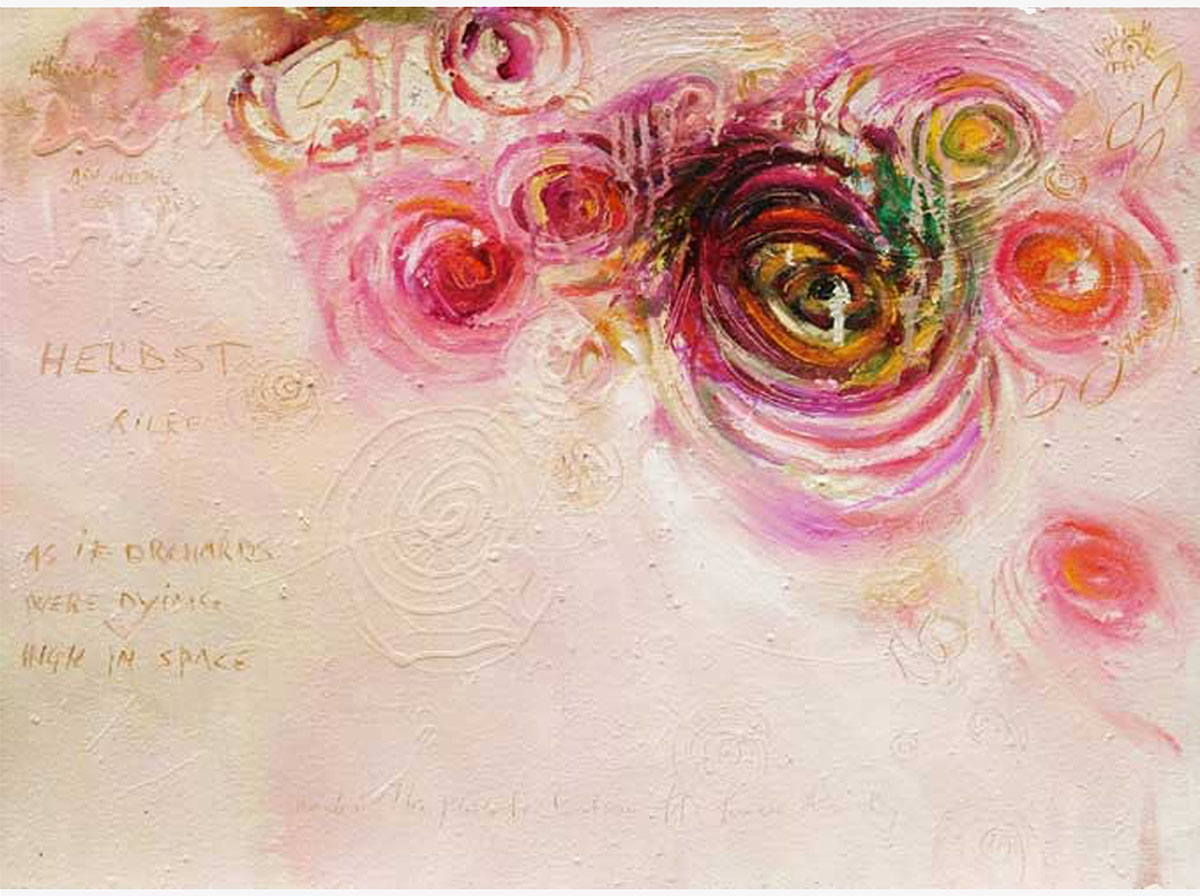 The Well exhibition, Francesco Villicich, oil on cavas series