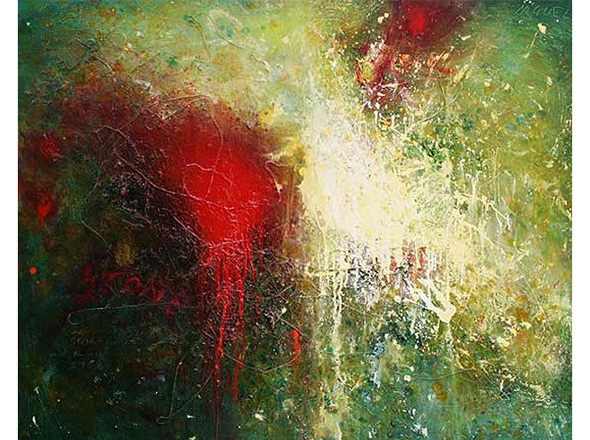 Torrents  exhibition, Francesco Villicich, oil on cavas series
