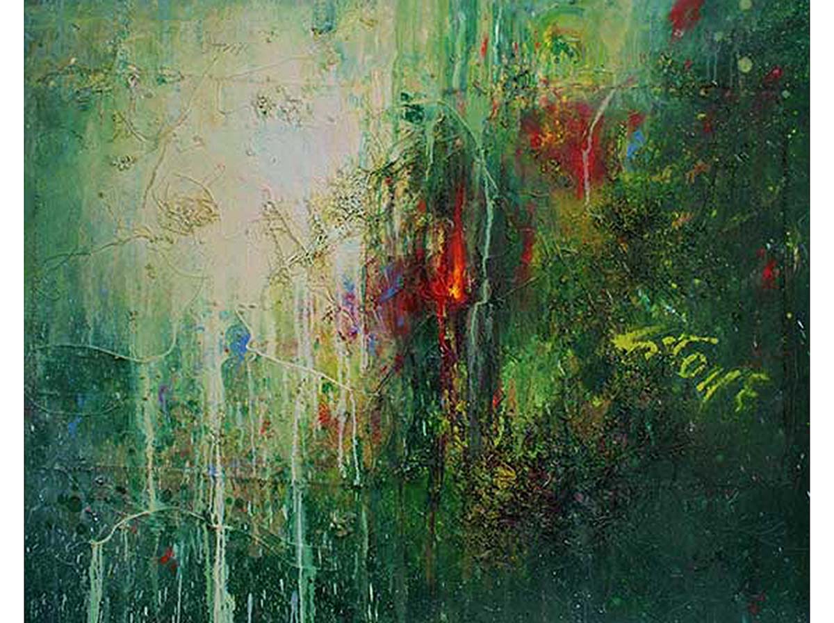 Torrents  exhibition, Francesco Villicich, oil on cavas series