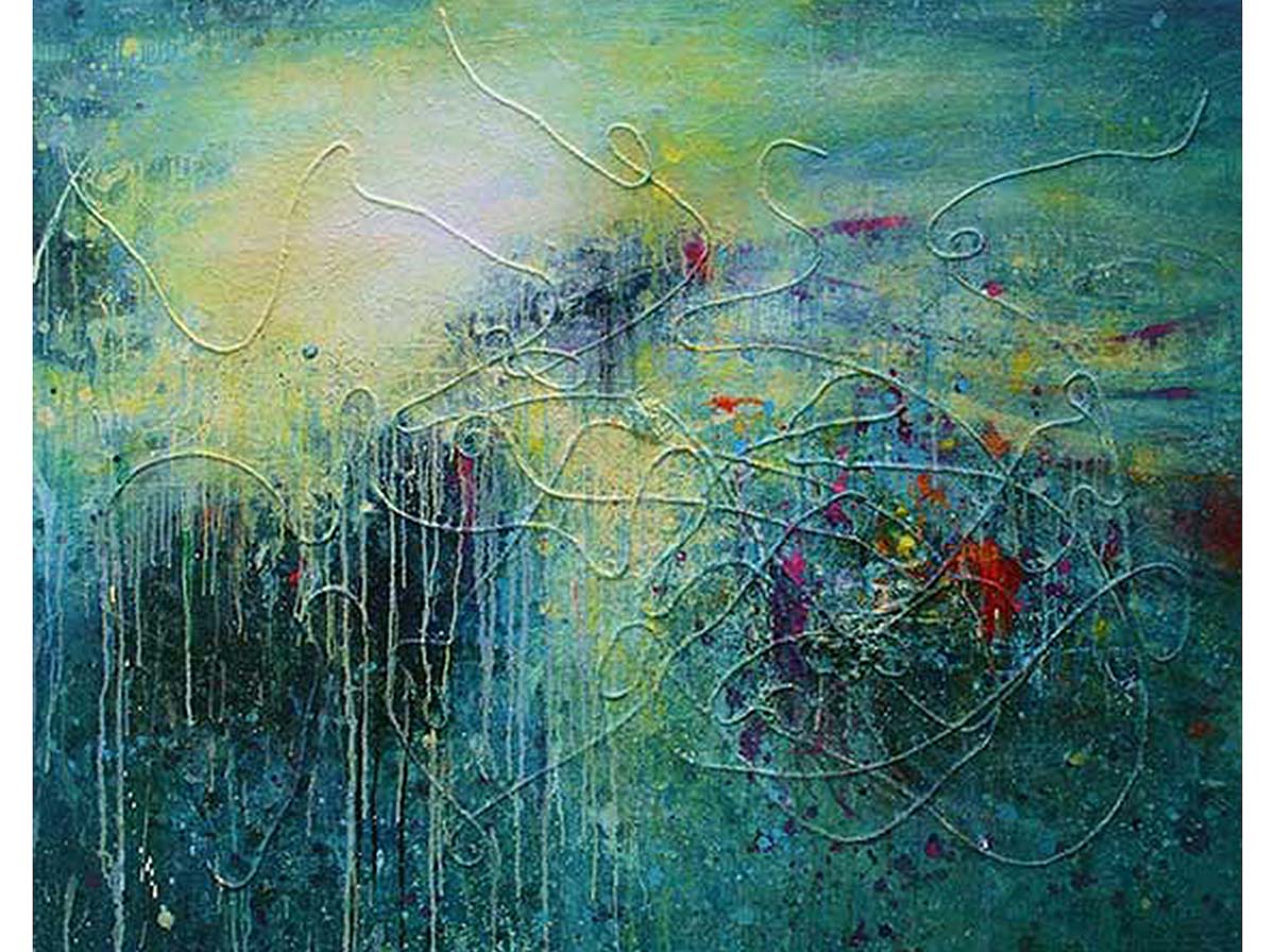 Torrents  exhibition, Francesco Villicich, oil on cavas series