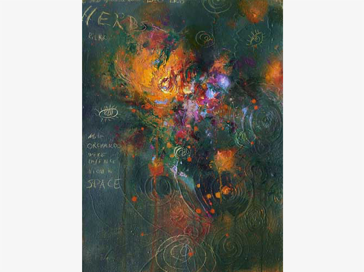 The Well exhibition, Francesco Villicich, oil on cavas series