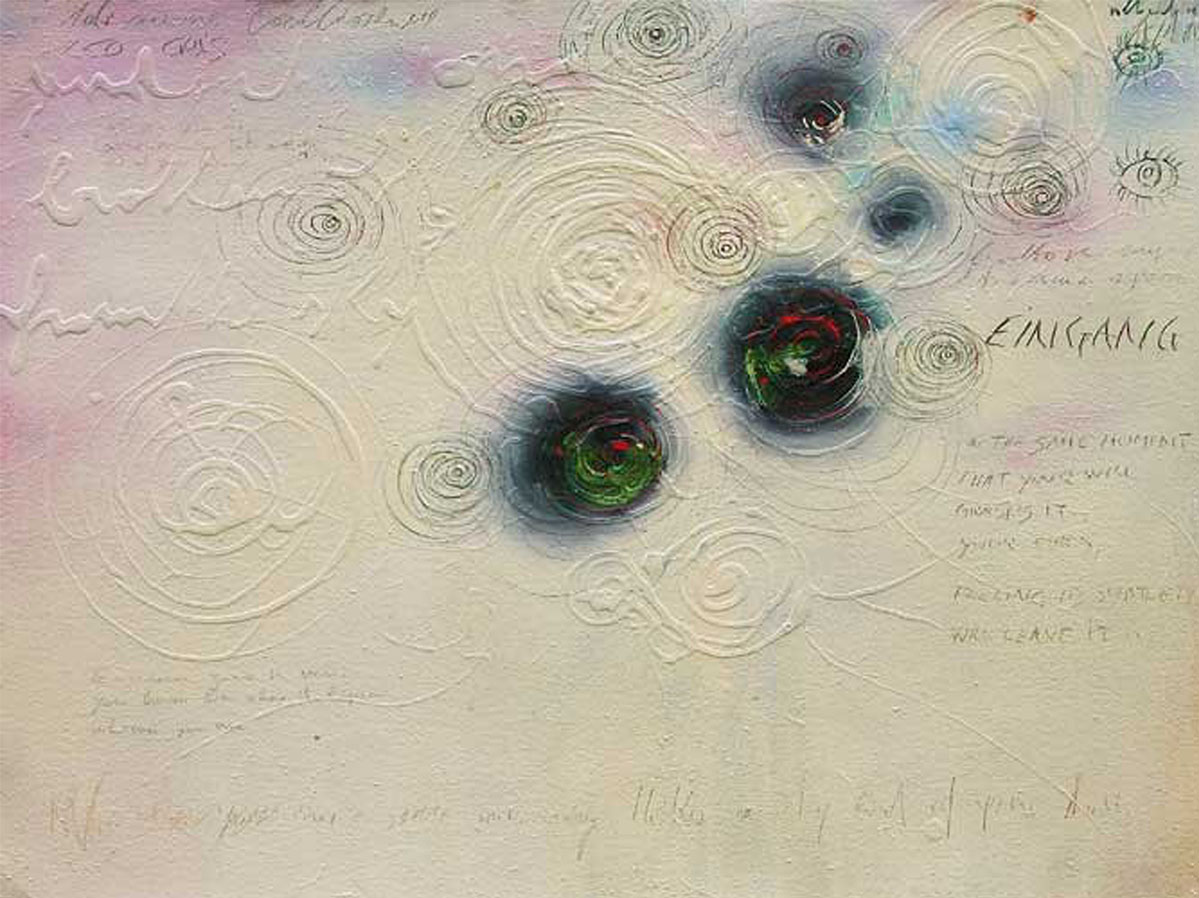 The Well exhibition, Francesco Villicich, oil on cavas series
